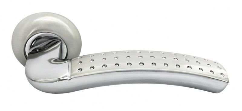 Фурнитура для дверей Ручка RAP-7 SN/CP