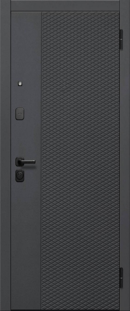 Входные металлические двери Гарда Флорида Эмалит Белый Зеркало