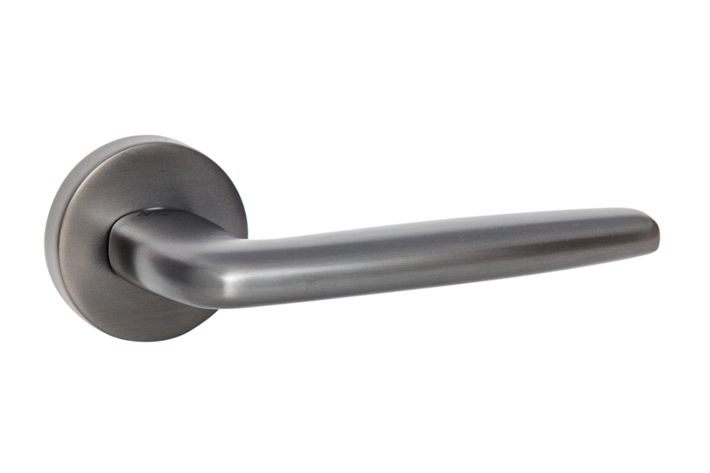 Фурнитура для дверей Ручка System KAYA BBN черный матовый никель