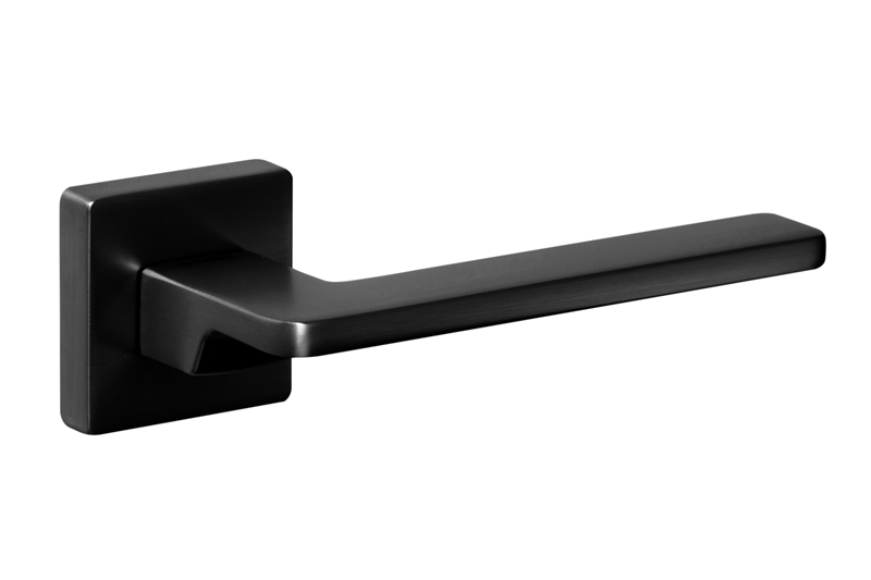 Фурнитура для дверей Ручка System GIADA SQ AL6 черный матовый