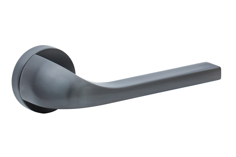 Фурнитура для дверей Ручка System NETA BBN черный матовый никель