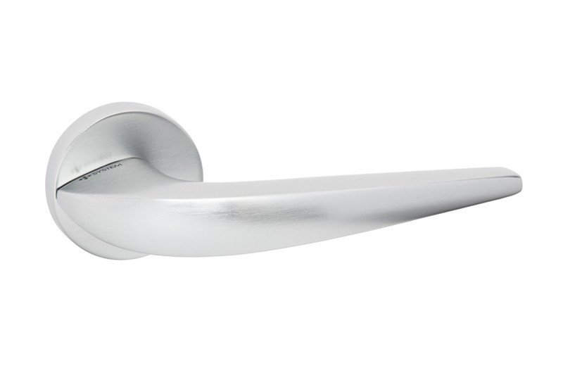 Фурнитура для дверей Ручка System ROCKET CBMX брашированный матовый хром