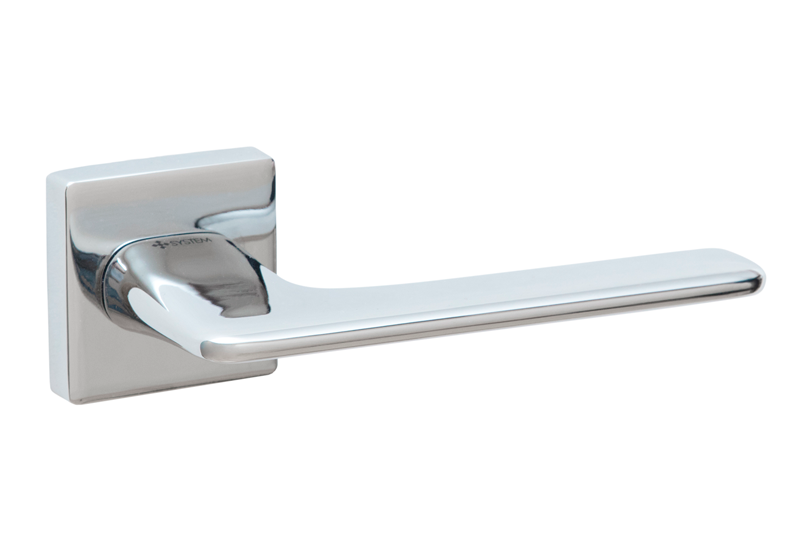 Фурнитура для дверей Ручка System NIX SQ CR хром
