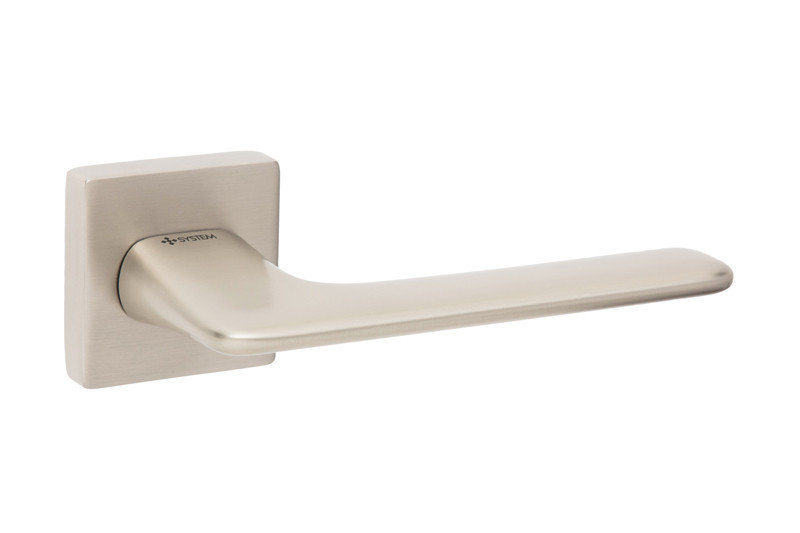 Фурнитура для дверей Ручка System NIX SQ NBM матовый никель