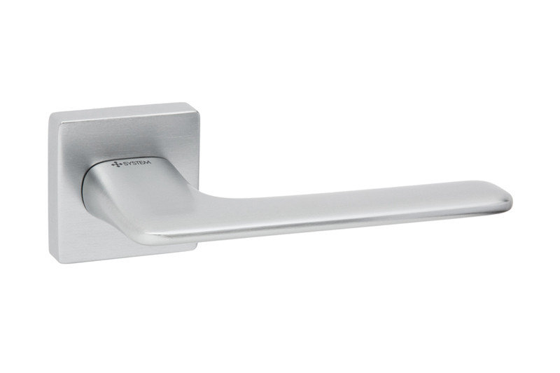 Фурнитура для дверей Ручка System NIX SQ CBMX брашированный матовый хром