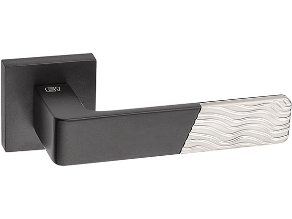 Фурнитура для дверей Ручка EMPORIO DOPPIA Black/MSN