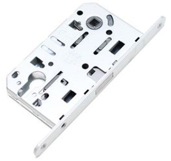 Фурнитура для дверей Замок магнитный межкомнатный под цилиндр (серебро) B06103.50.41