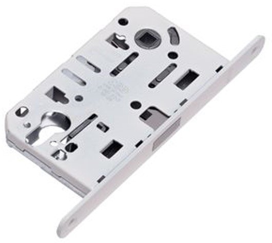 Фурнитура для дверей Замок магнитный межкомнатный под цилиндр (белый) В06103.50.91