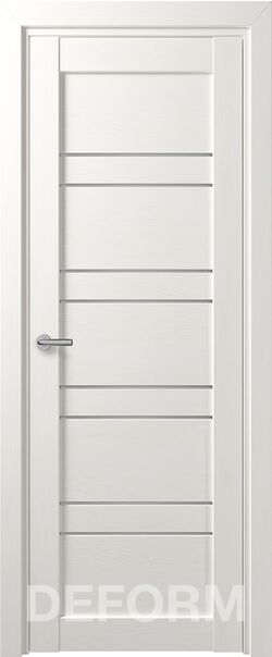 Межкомнатные двери DEFORM D15 цвет Дуб шале снежный