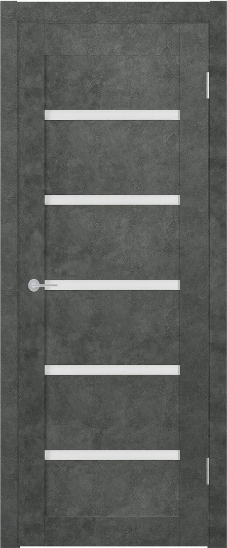 Межкомнатные двери Stark - ST8 Бетон темный, бетон светлый