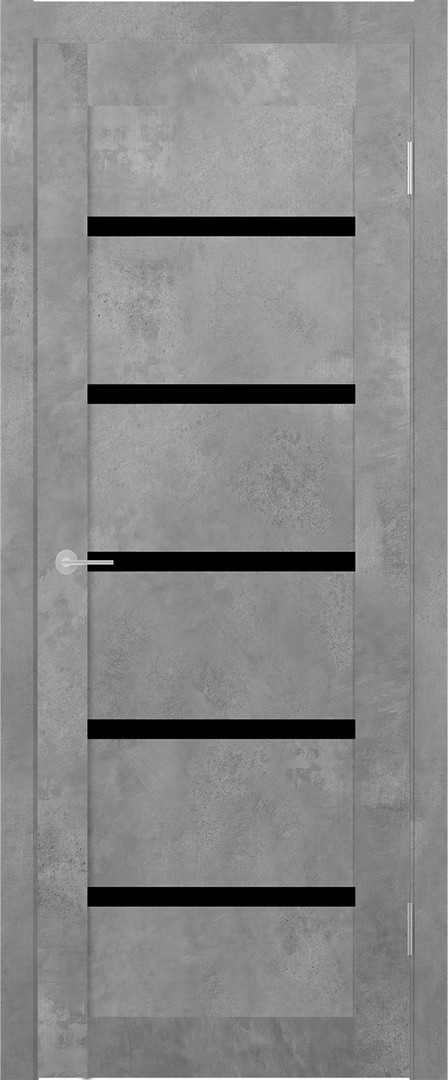 Межкомнатные двери Stark - ST8 Бетон темный, бетон светлый