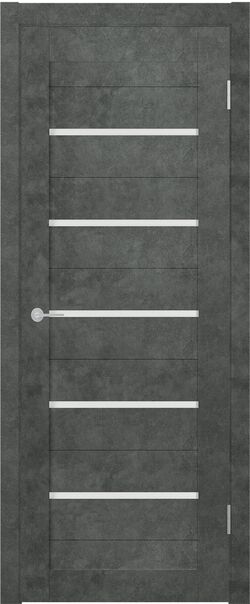 Межкомнатные двери Stark ST1 бетон светлый, бетон темный