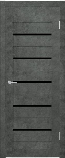 Межкомнатные двери Stark ST1 бетон светлый, бетон темный