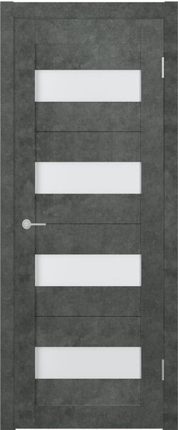Межкомнатные двери Stark ST2 бетон светлый, бетон темный
