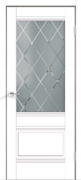Межкомнатные двери VellDoris ALTO 2V Белый эмалит