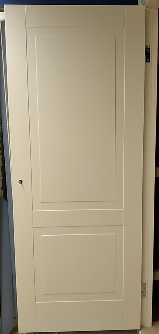 Межкомнатные двери Мдф-Техно Dominika 425 Дуб аляска белый