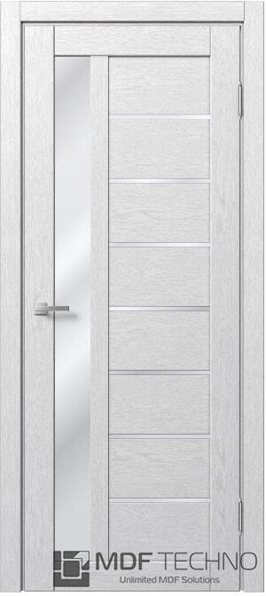 Межкомнатные двери Мдф-Техно Dominika 425 Дуб аляска белый