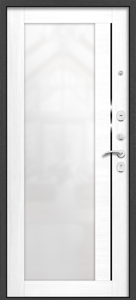 Входные металлические двери Промет Марс Зеркало