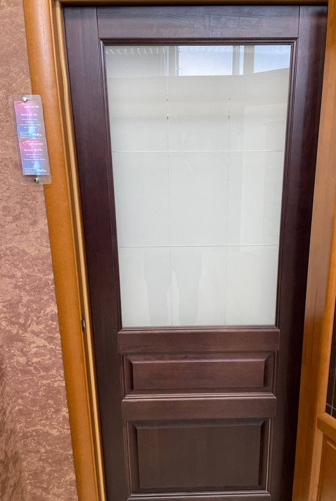 Межкомнатные двери Вилейка Ольха / Венеция ДО венге