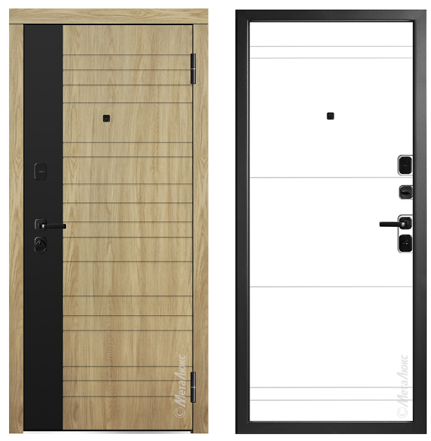 Входные металлические двери Металюкс Статус М727/1