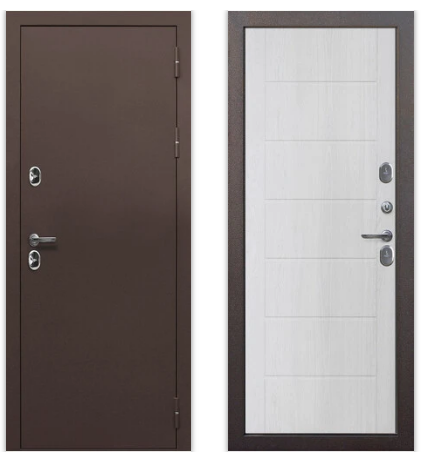 Входные металлические двери Гарда ISOTERMA Медный Антик с терморазрывом