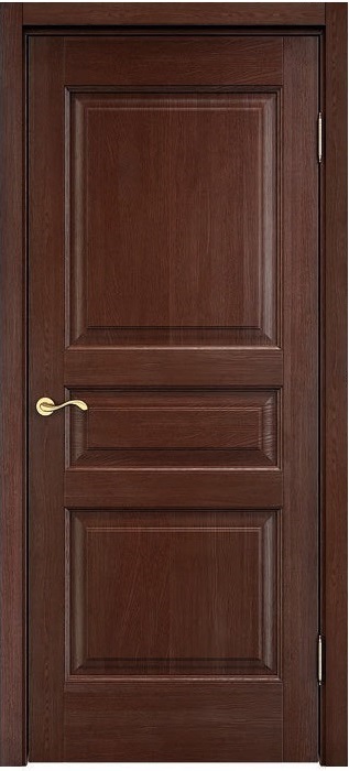 Межкомнатные двери ПМЦ / №5 ДГ орех 15% массив ольхи