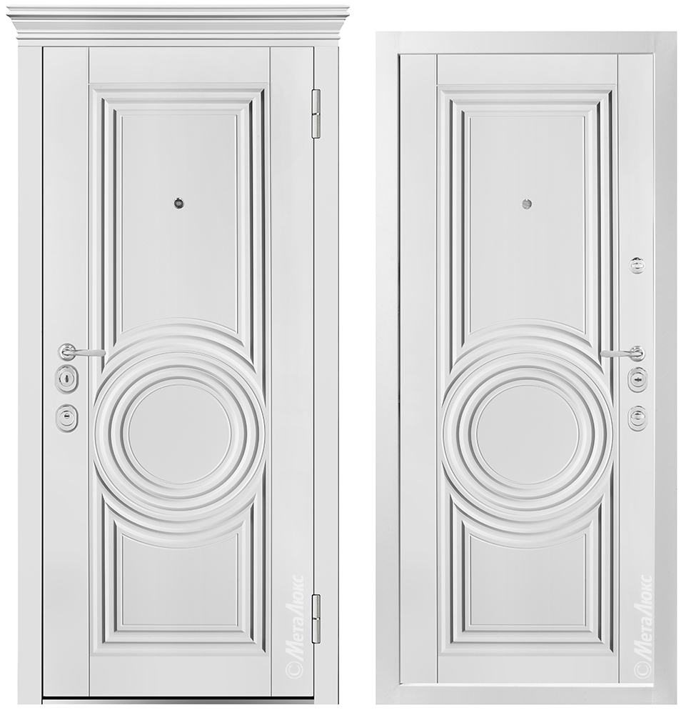Входные металлические двери Металюкс Milano M1028/7 E