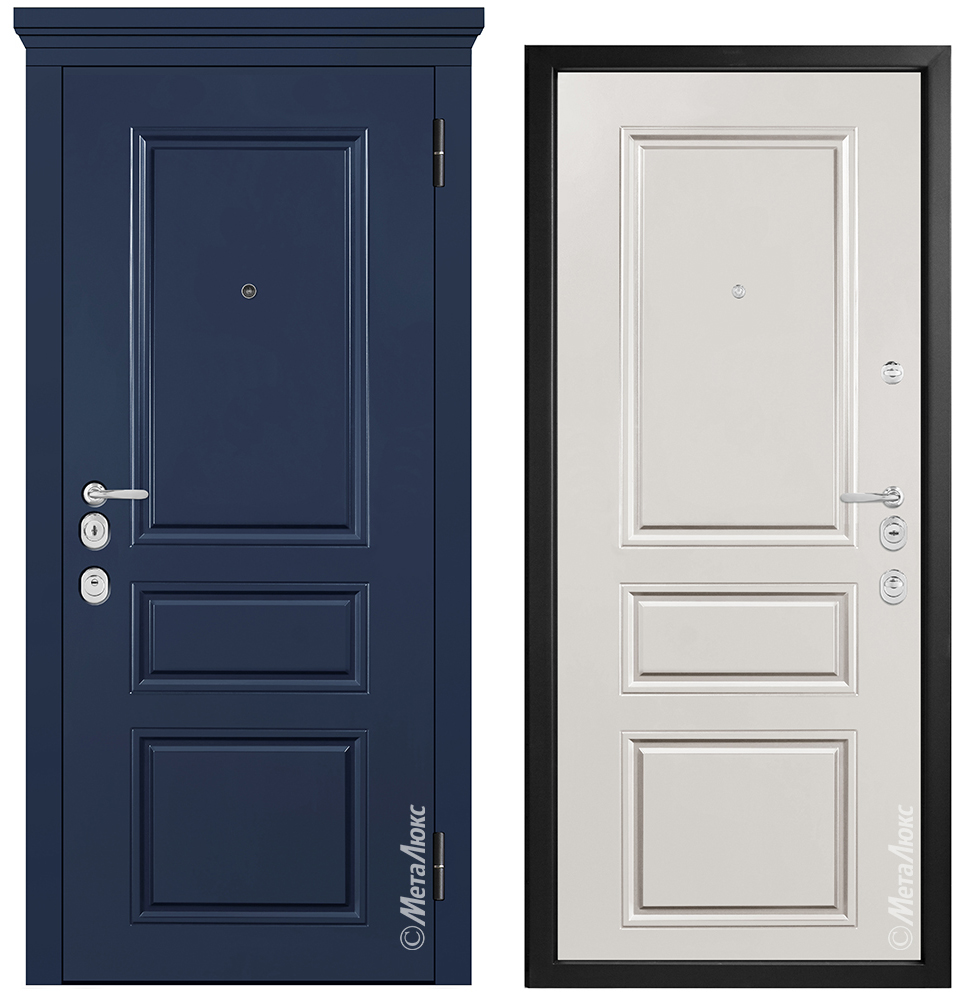 Входные металлические двери Металюкс Milano M1040/38 E