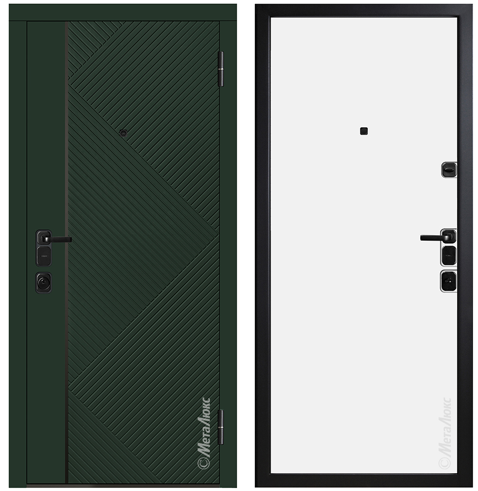 Входные металлические двери Металюкс Milano M1113/62 E