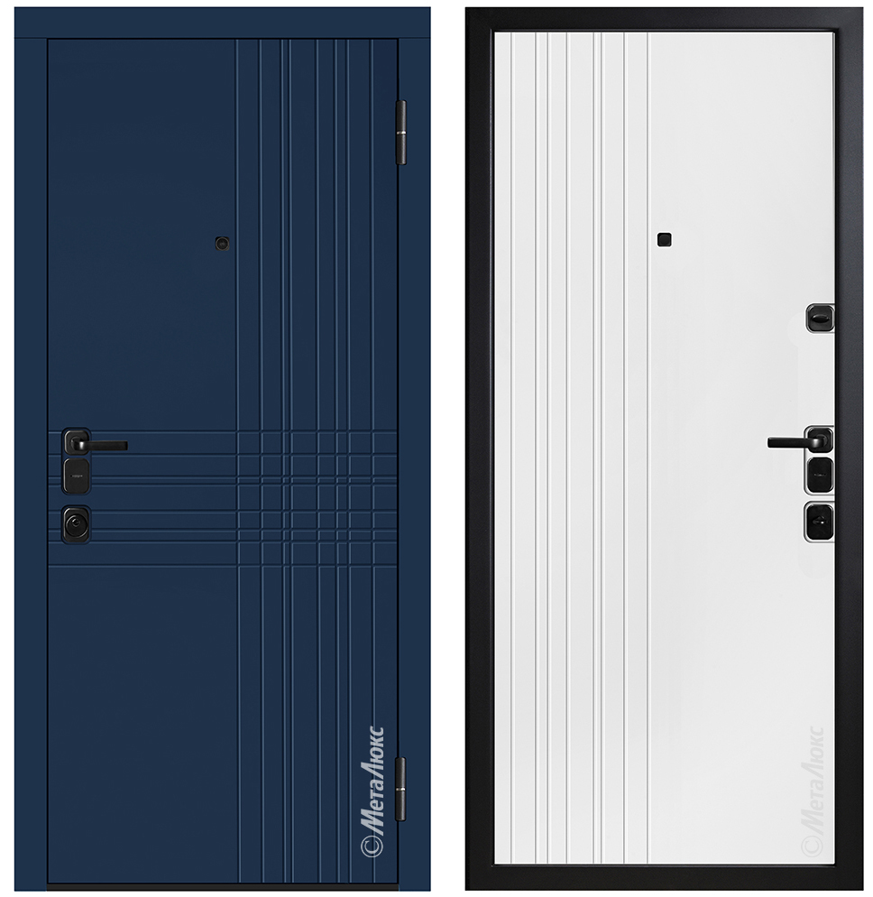 Входные металлические двери Металюкс Milano M1125/64 E