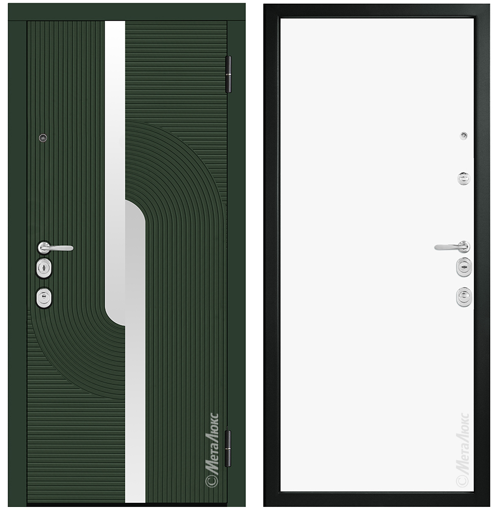 Входные металлические двери Металюкс Milano M1133/62 E