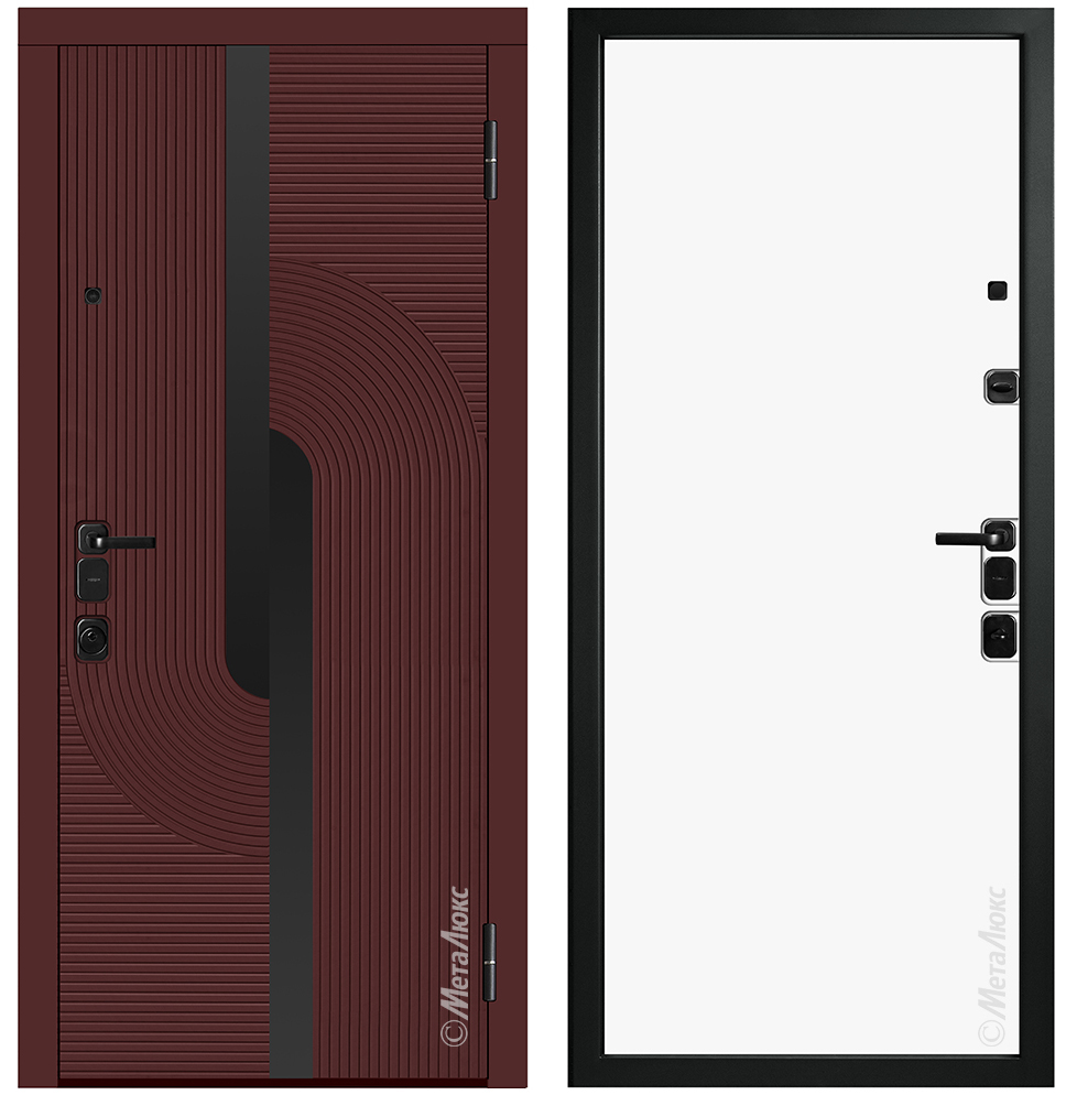 Входные металлические двери Металюкс Milano M1134/14 E