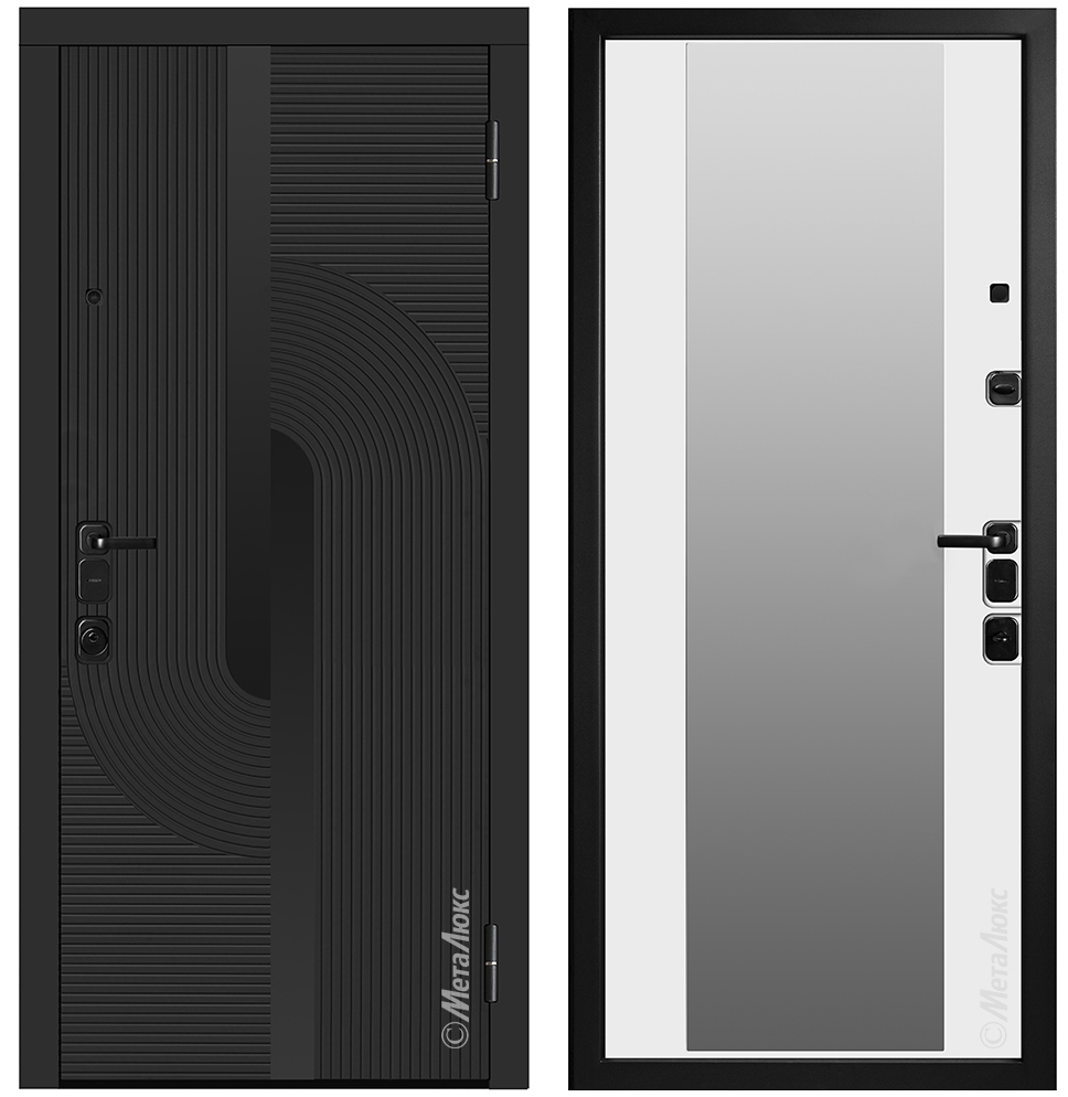 Входные металлические двери Металюкс Milano M1136/8 E Z