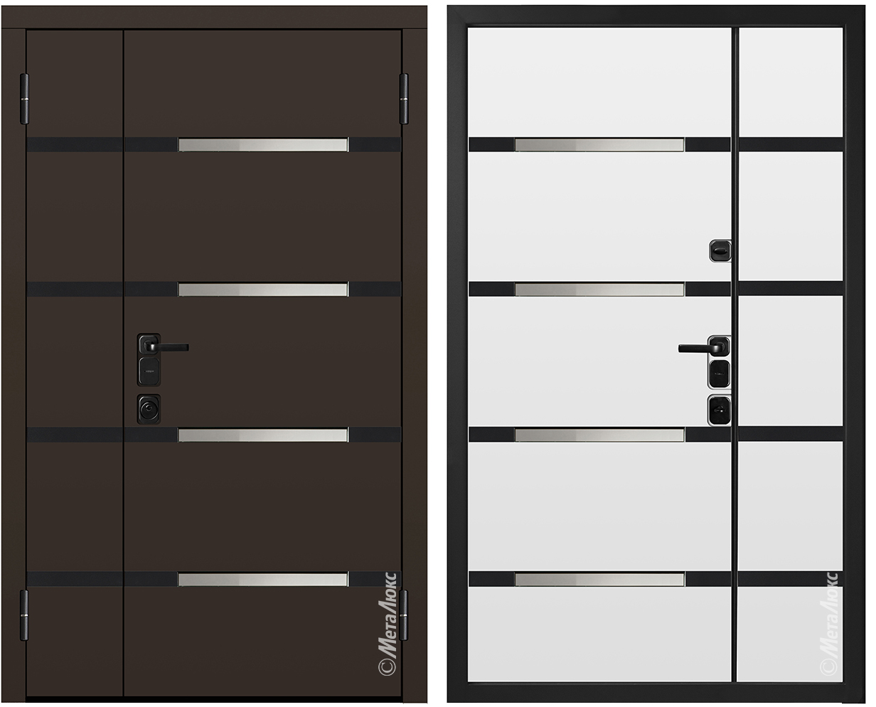 Входные металлические двери Металюкс Milano CM1509/2 E