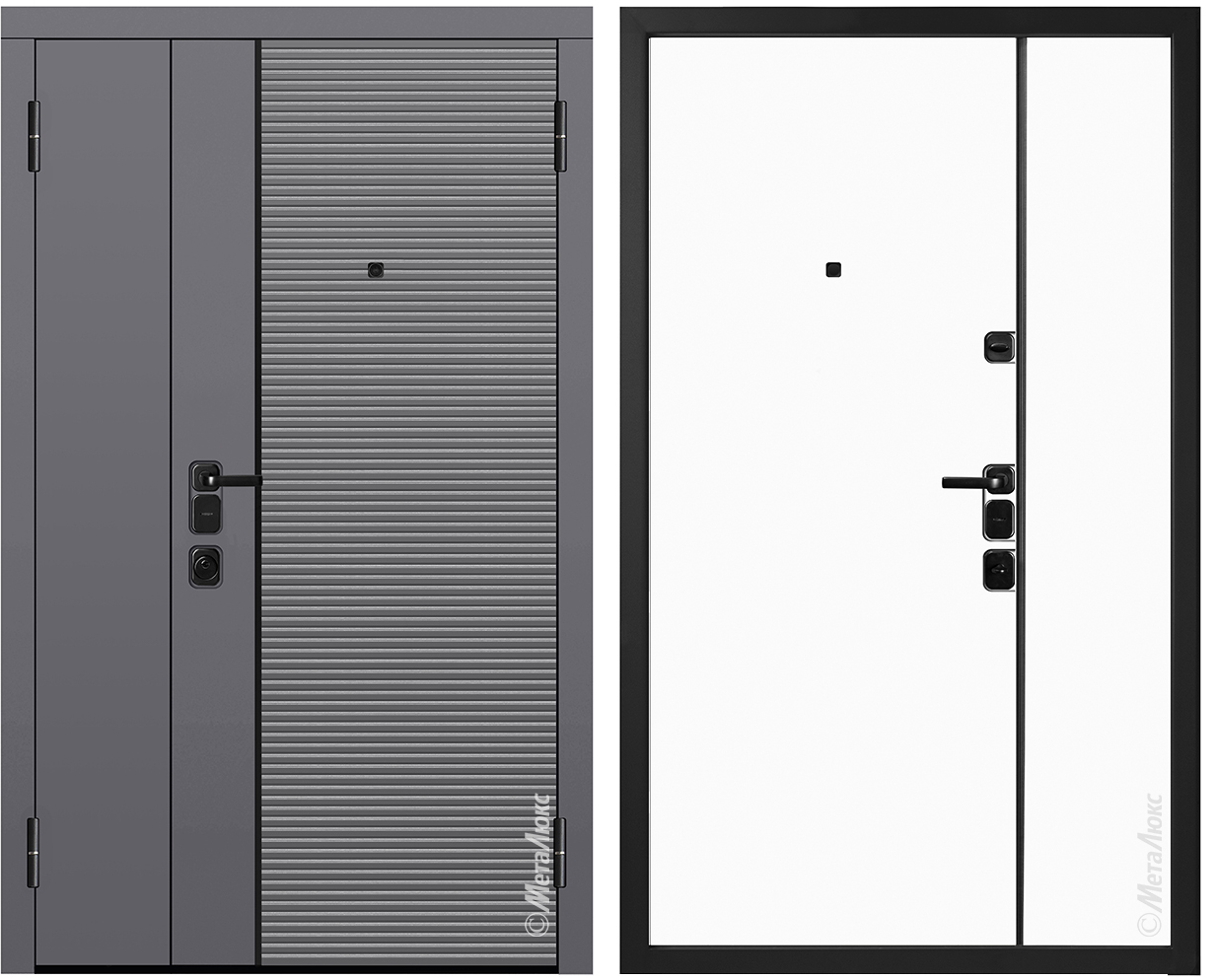 Входные металлические двери Металюкс Milano M1510/5 E