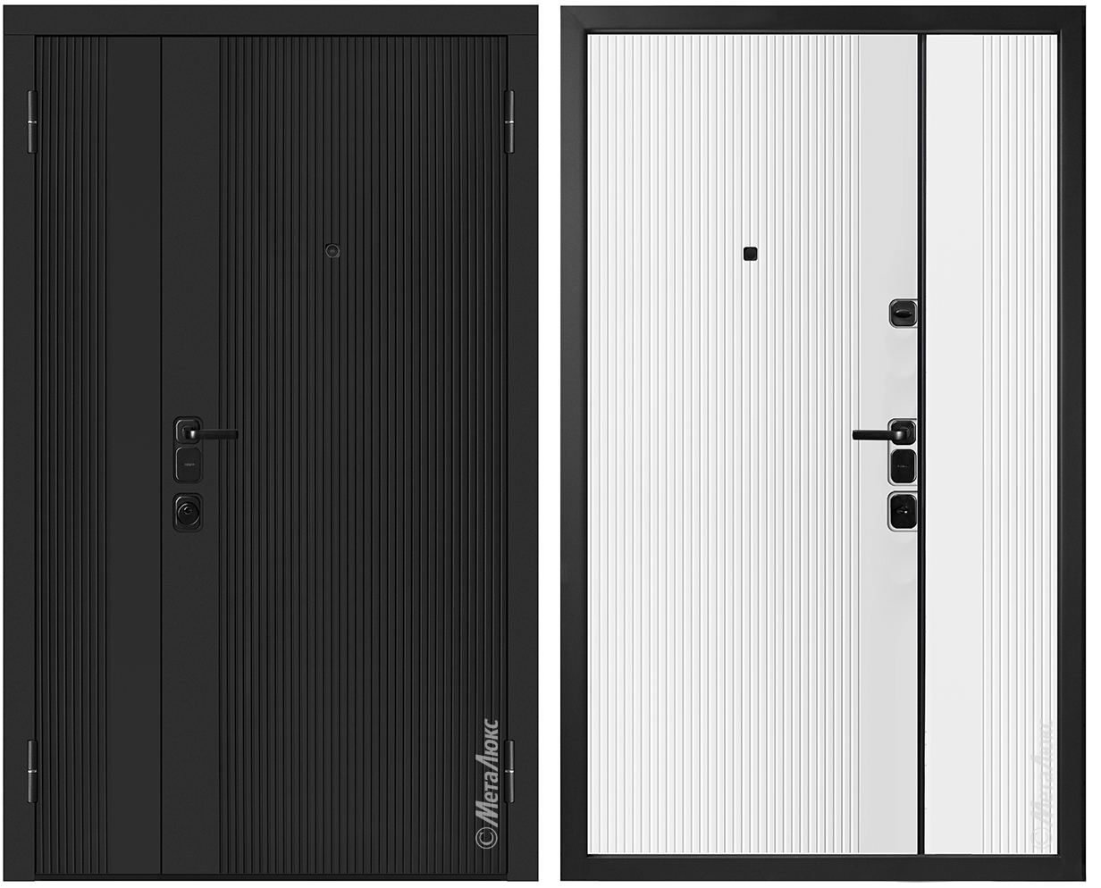 Входные металлические двери Металюкс Milano M1518/56 E
