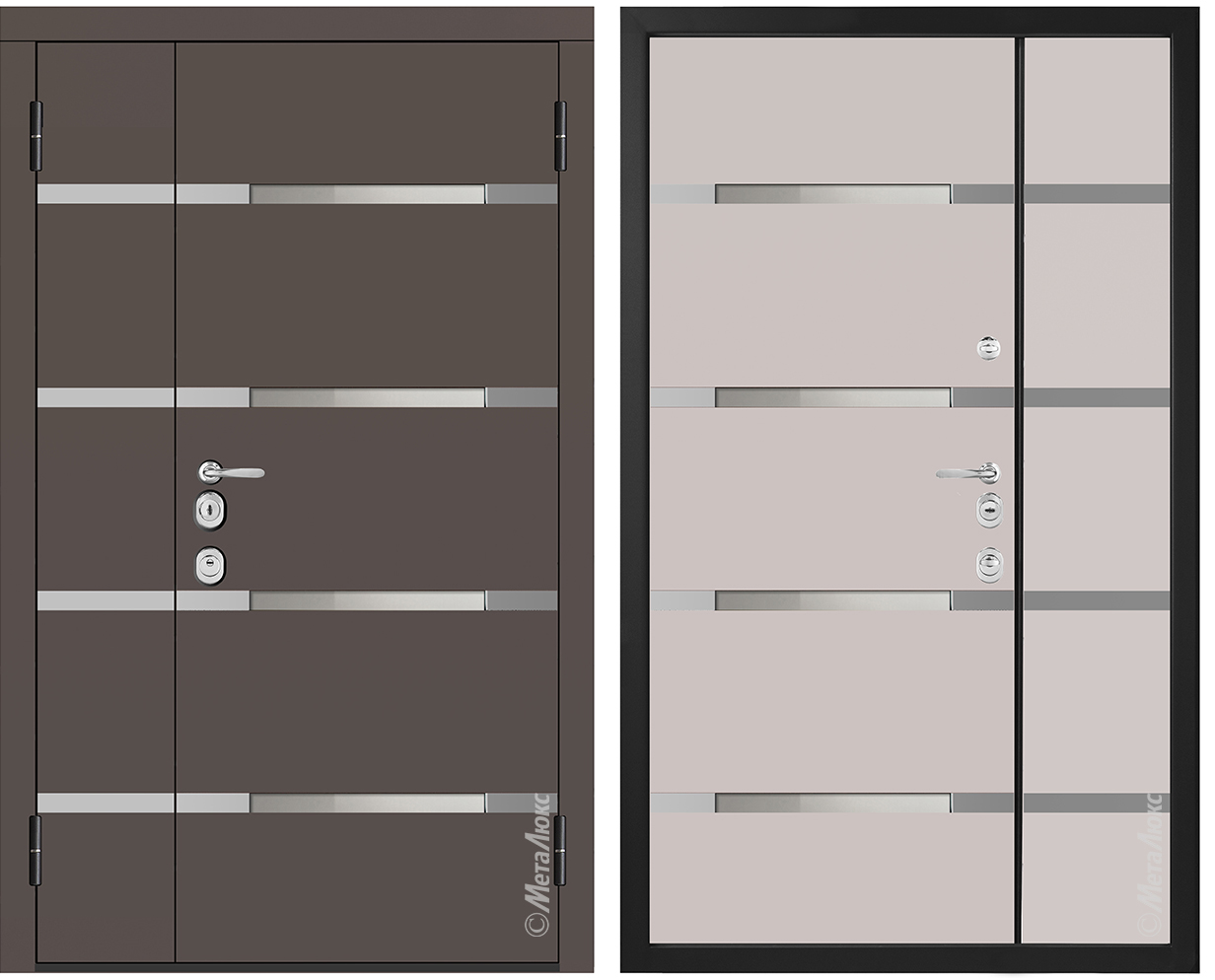 Входные металлические двери Металюкс Milano CM1526/10 E