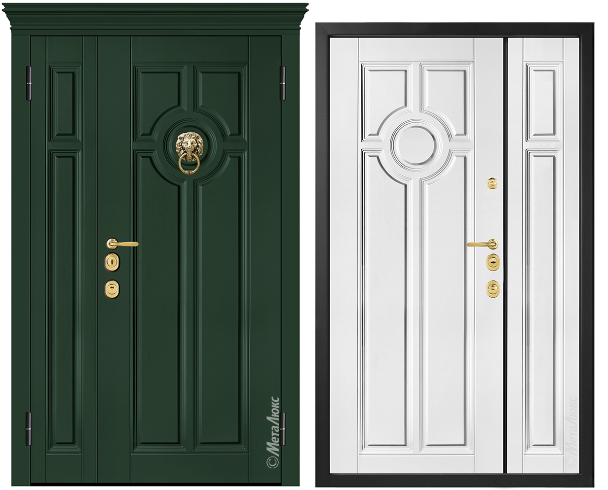 Входные металлические двери Металюкс Milano M1537/29 E