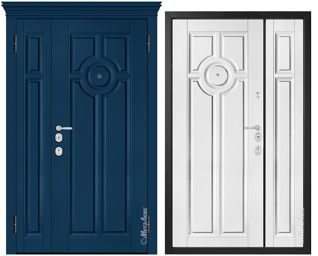 Входные металлические двери Металюкс Milano M1538/82 E