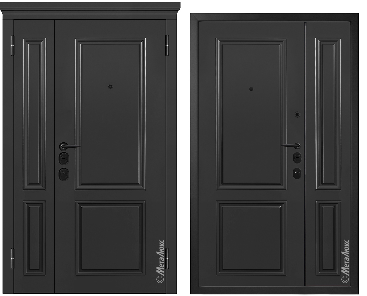 Входные металлические двери Металюкс Milano M1539/48 E