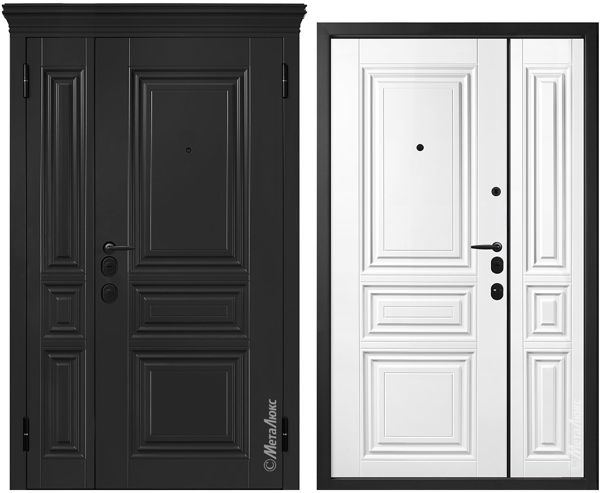 Входные металлические двери Металюкс Milano M1541/8 E