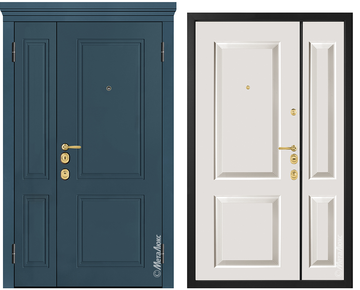 Входные металлические двери Металюкс Milano M1547/16 E