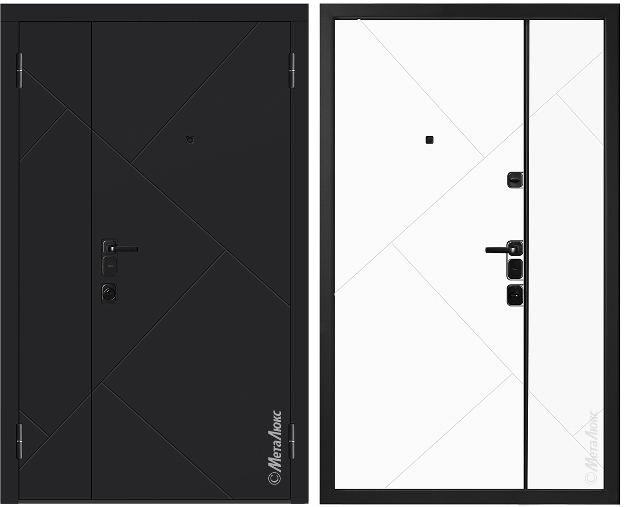 Входные металлические двери Металюкс Milano M1550/8 E