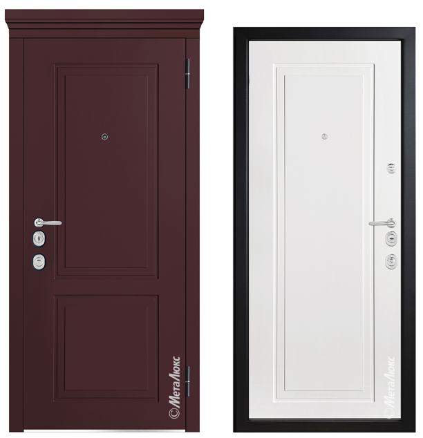 Входные металлические двери Металюкс Milano M1009/14 E