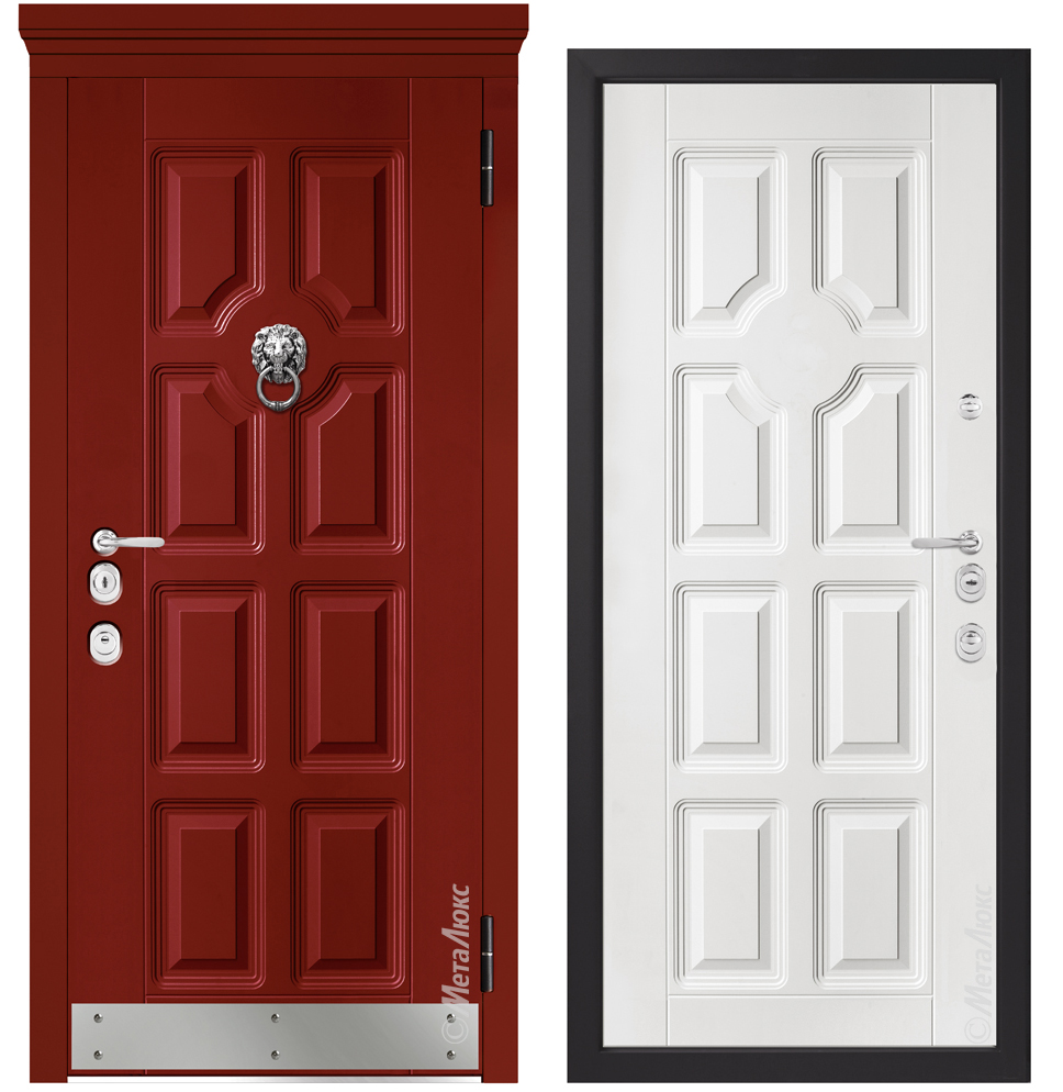 Входные металлические двери Металюкс Milano M1007/49 E