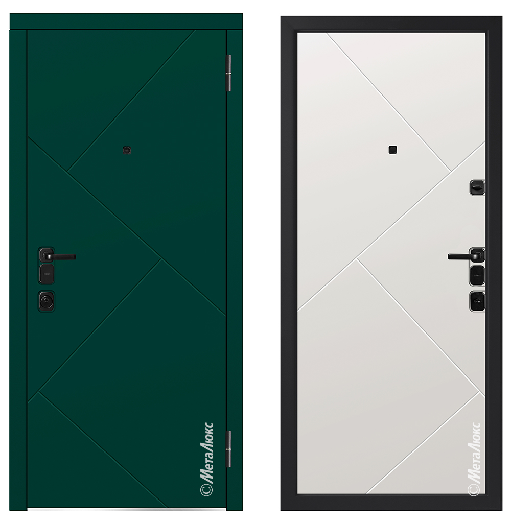 Входные металлические двери Металюкс Milano M1100/30 E