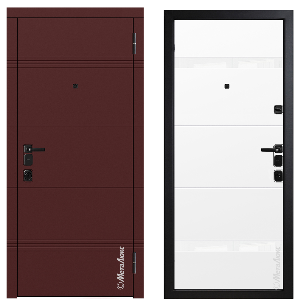 Входные металлические двери Металюкс Milano M1301/14 E