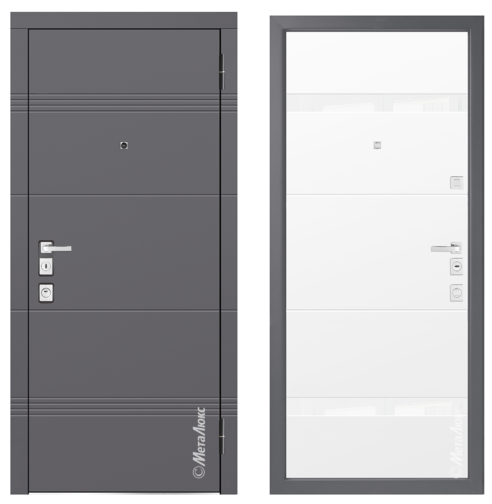 Входные металлические двери Металюкс Milano M1301/5 E