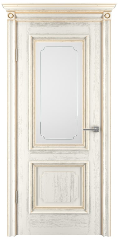 Межкомнатные двери Istok Бергамо-6 ДЧ Эмаль