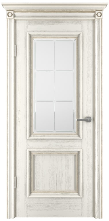 Межкомнатные двери Istok Бергамо-1 ДО Эмаль